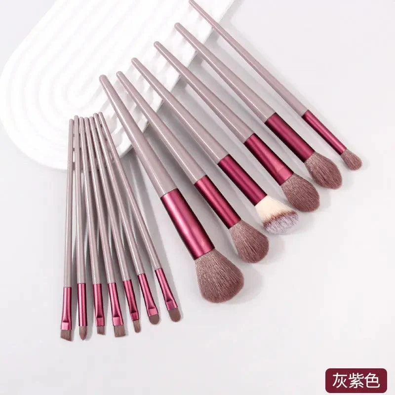 MMU031 13 pcs Makeup Brushes Set - Image 8