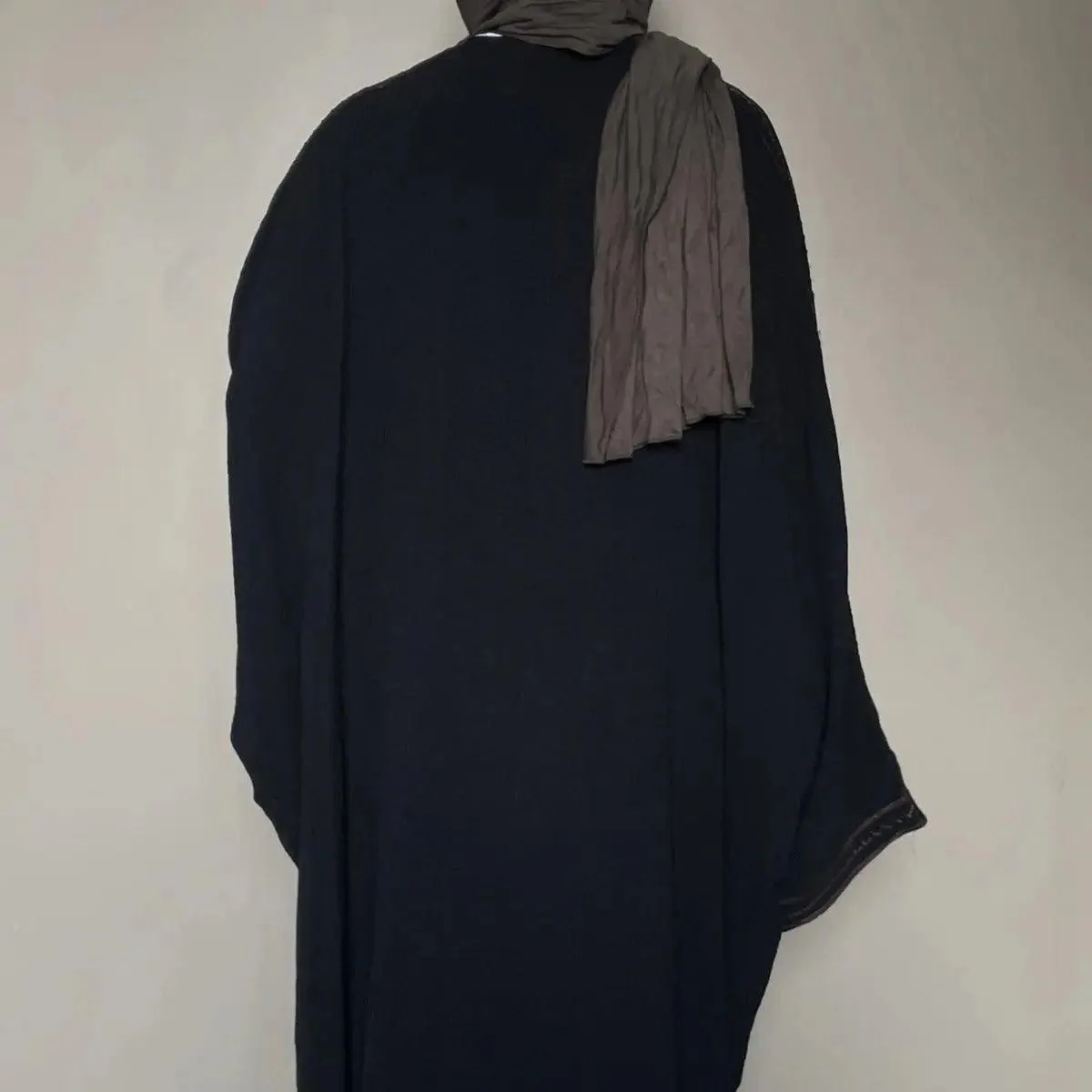Batwing Sleeve Embroidered Open Abaya (MOA015) - Image 6