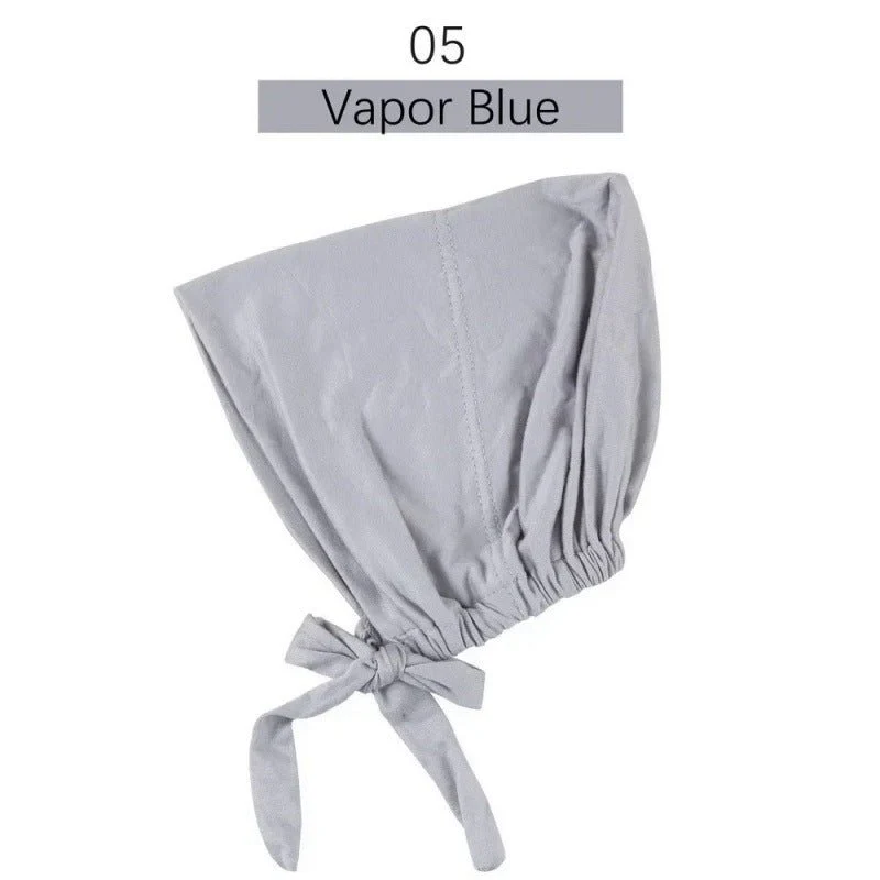 Modal Tie-Back Under Cap | Adjustable Hijab Bonnet(MH200) - Image 10
