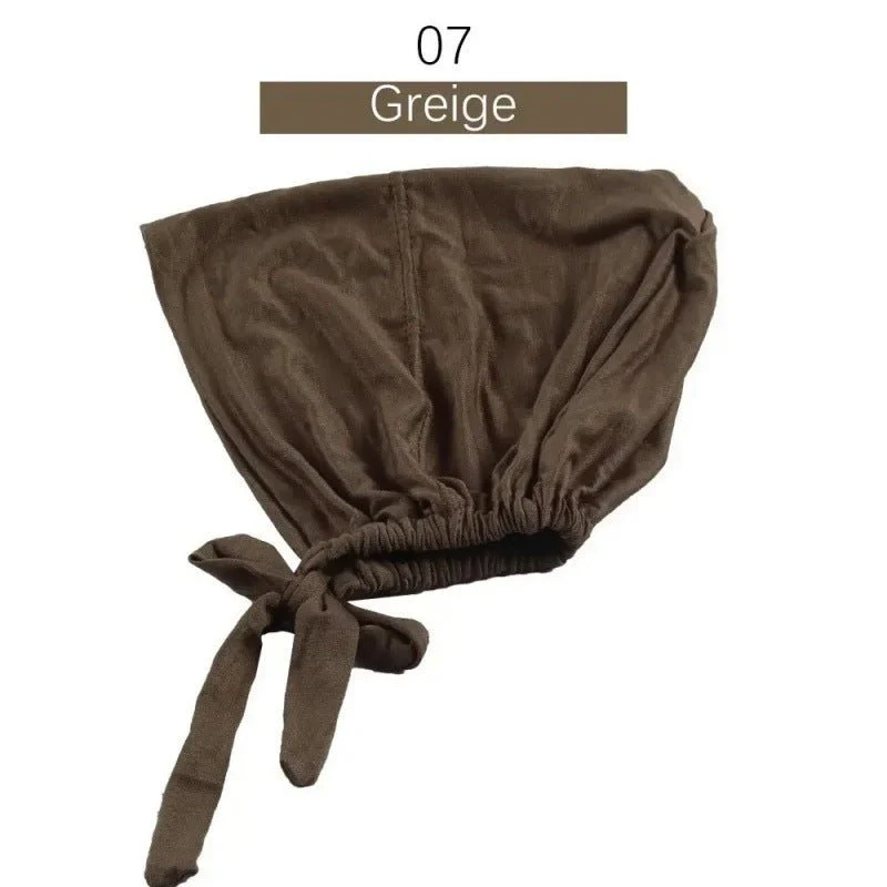 Modal Tie-Back Under Cap | Adjustable Hijab Bonnet(MH200) - Image 12