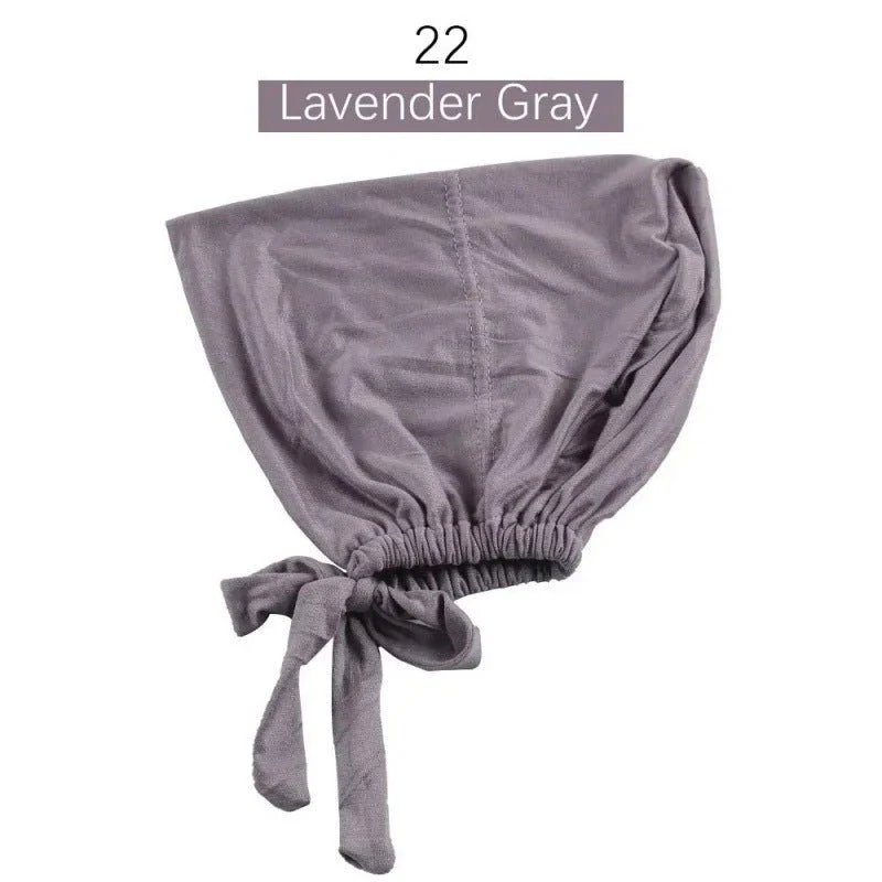 Modal Tie-Back Under Cap | Adjustable Hijab Bonnet(MH200) - Image 27