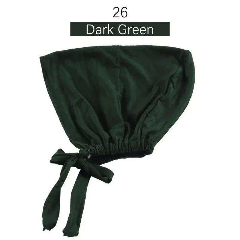Modal Tie-Back Under Cap | Adjustable Hijab Bonnet(MH200) - Image 31