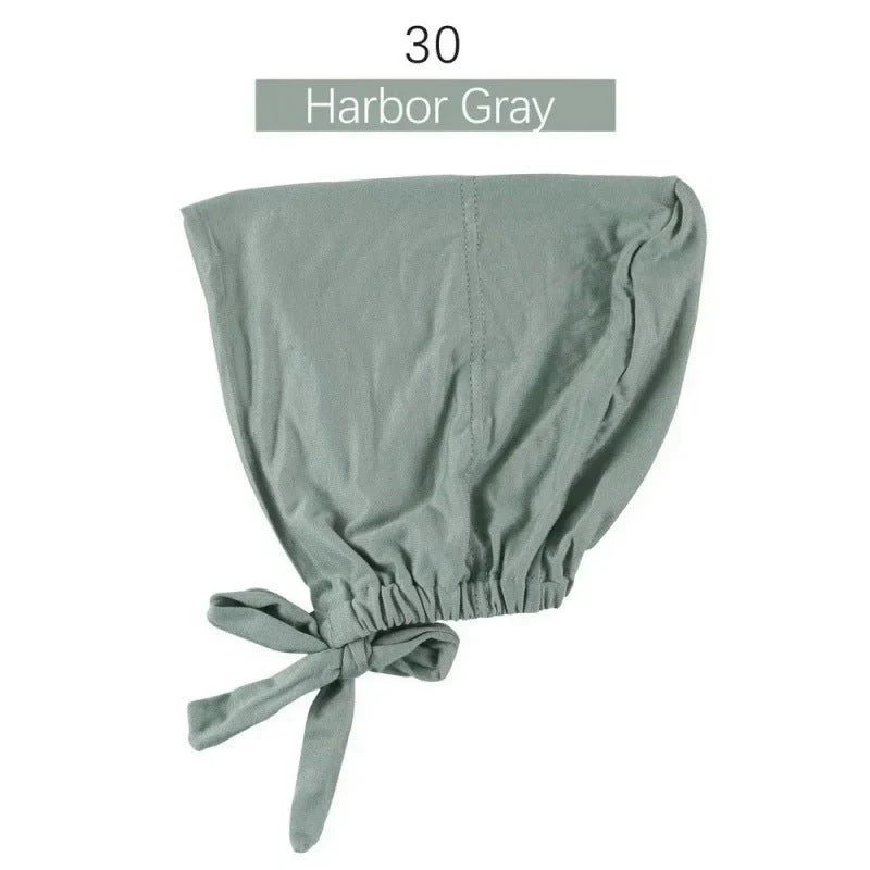 Modal Tie-Back Under Cap | Adjustable Hijab Bonnet(MH200) - Image 35