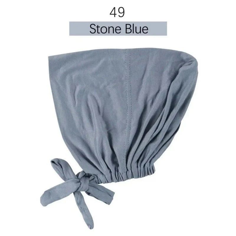 Modal Tie-Back Under Cap | Adjustable Hijab Bonnet(MH200) - Image 46