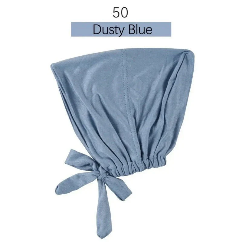 Modal Tie-Back Under Cap | Adjustable Hijab Bonnet(MH200) - Image 47