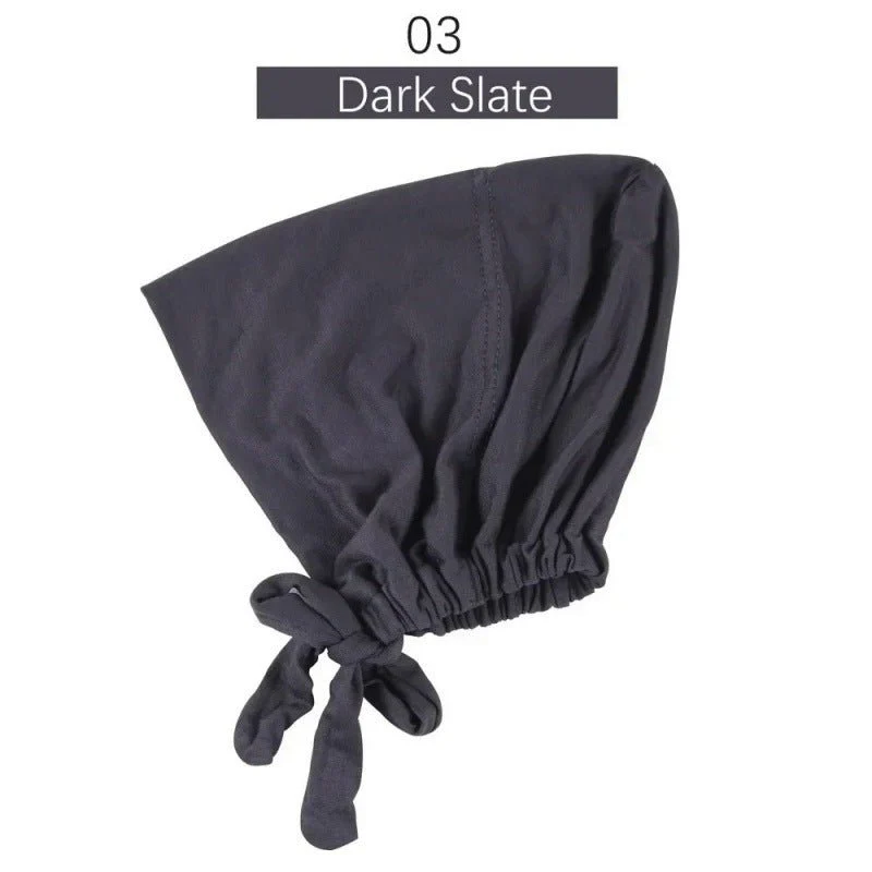 Modal Tie-Back Under Cap | Adjustable Hijab Bonnet(MH200) - Image 8
