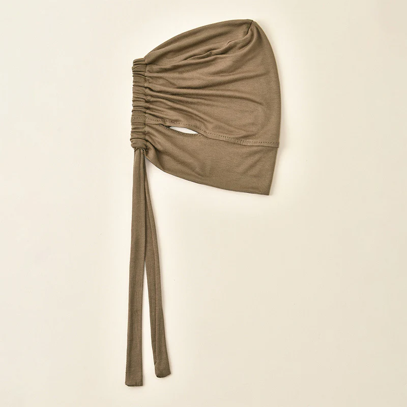 Modal Tie-Back Under Cap with Ear Openings(MH204) - Image 3