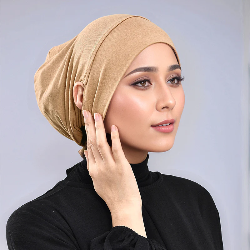 Modal Tie-Back Under Cap with Ear Openings(MH204) - Image 7
