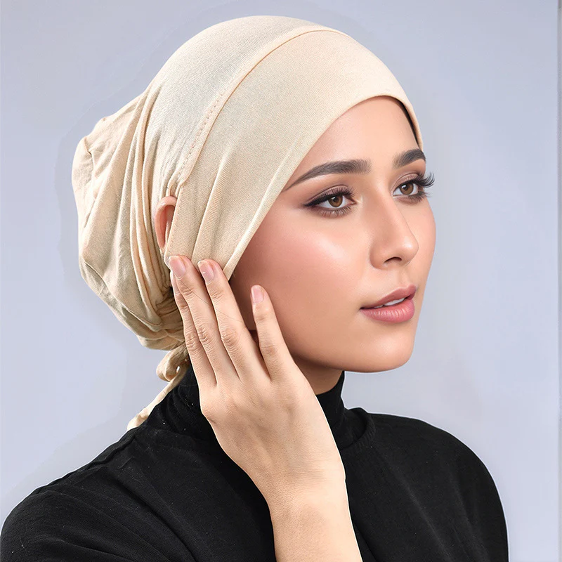Modal Tie-Back Under Cap with Ear Openings(MH204) - Image 9