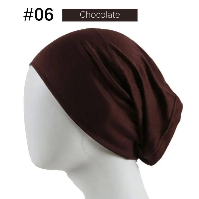 Modal Under Cap Hijab | Stretchy Tube Bonnet(MH198) - Image 12