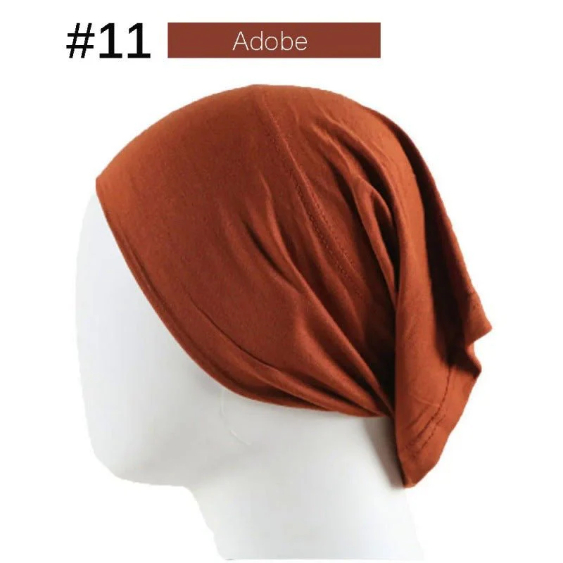 Modal Under Cap Hijab | Stretchy Tube Bonnet(MH198) - Image 17