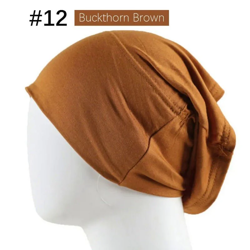Modal Under Cap Hijab | Stretchy Tube Bonnet(MH198) - Image 18