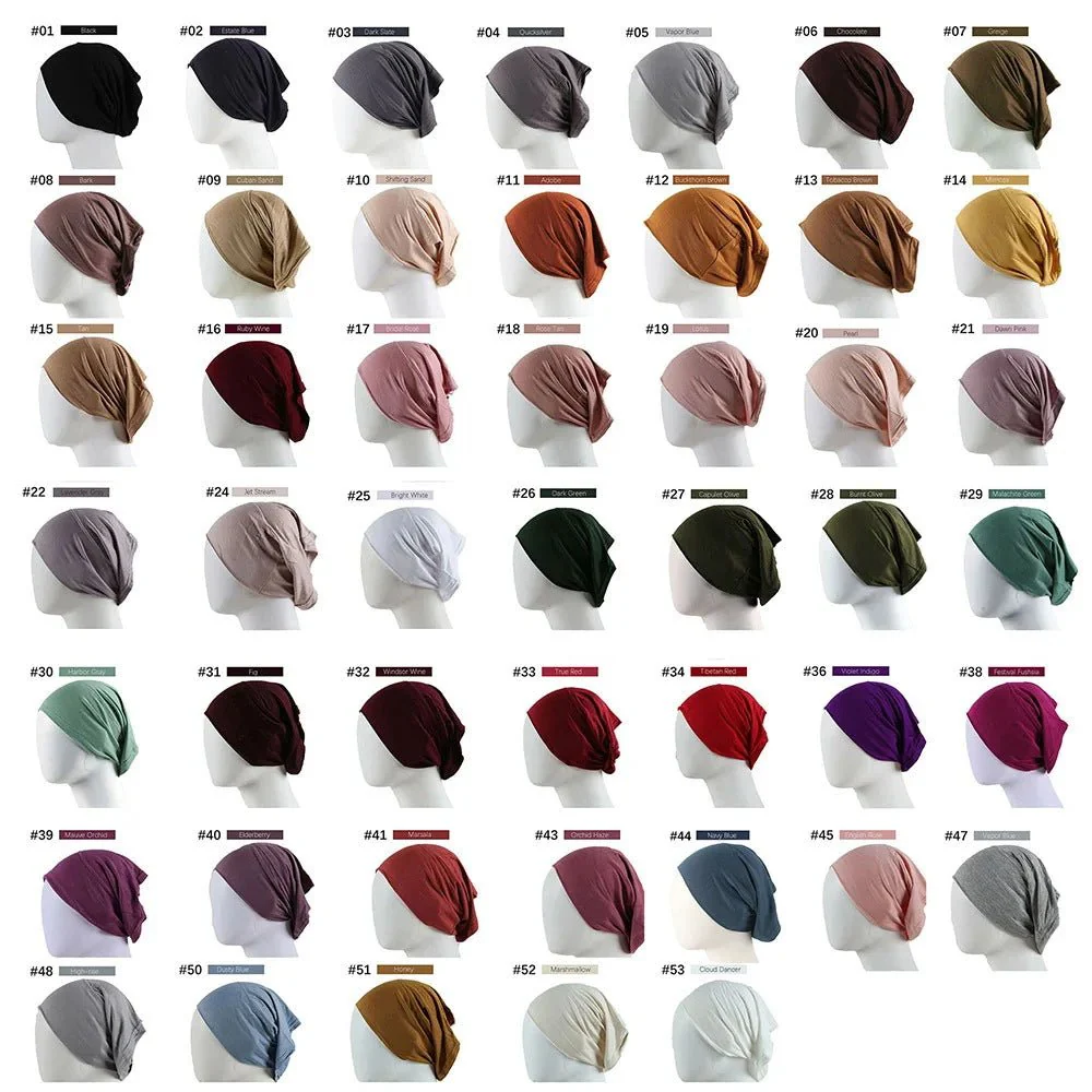 Modal Under Cap Hijab | Stretchy Tube Bonnet(MH198) - Image 2