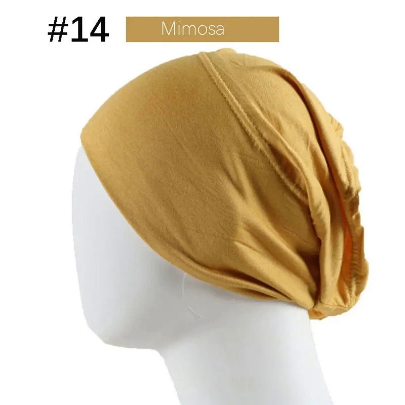 Modal Under Cap Hijab | Stretchy Tube Bonnet(MH198) - Image 20
