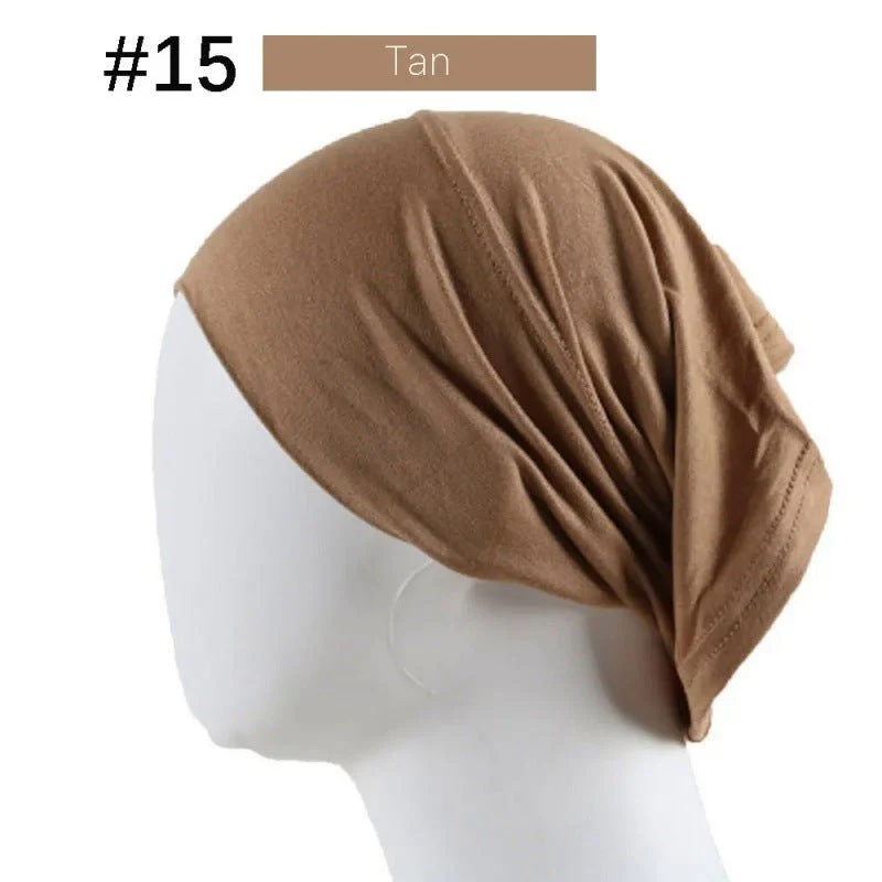Modal Under Cap Hijab | Stretchy Tube Bonnet(MH198) - Image 21