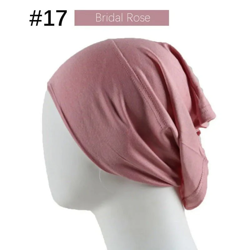 Modal Under Cap Hijab | Stretchy Tube Bonnet(MH198) - Image 23