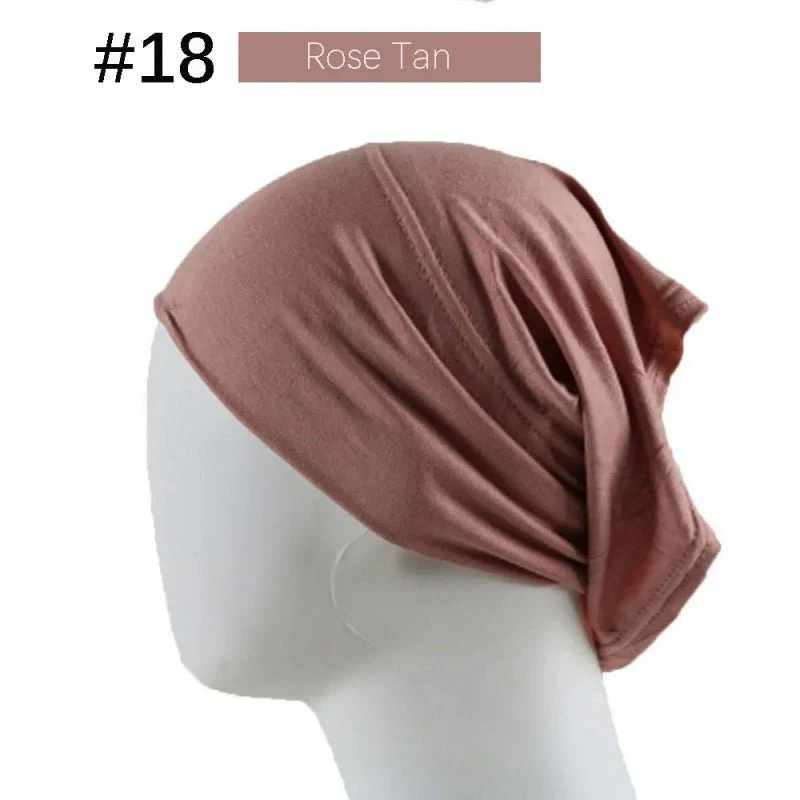 Modal Under Cap Hijab | Stretchy Tube Bonnet(MH198) - Image 24