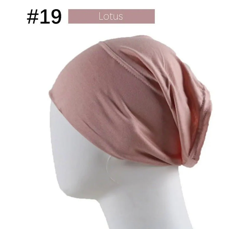 Modal Under Cap Hijab | Stretchy Tube Bonnet(MH198) - Image 25