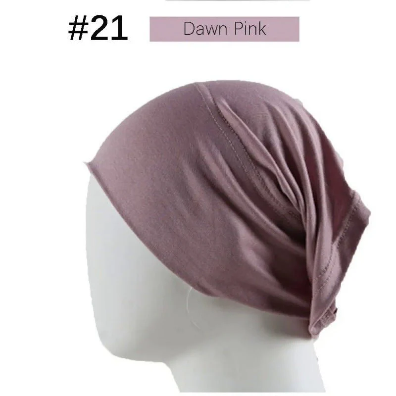 Modal Under Cap Hijab | Stretchy Tube Bonnet(MH198) - Image 27