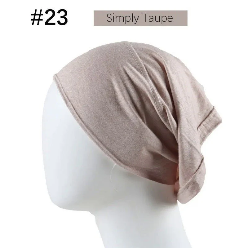 Modal Under Cap Hijab | Stretchy Tube Bonnet(MH198) - Image 29