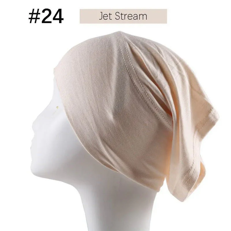 Modal Under Cap Hijab | Stretchy Tube Bonnet(MH198) - Image 30