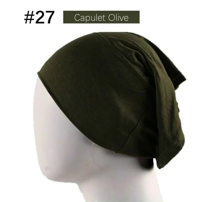 Modal Under Cap Hijab | Stretchy Tube Bonnet(MH198) - Image 33