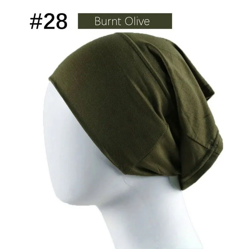 Modal Under Cap Hijab | Stretchy Tube Bonnet(MH198) - Image 34