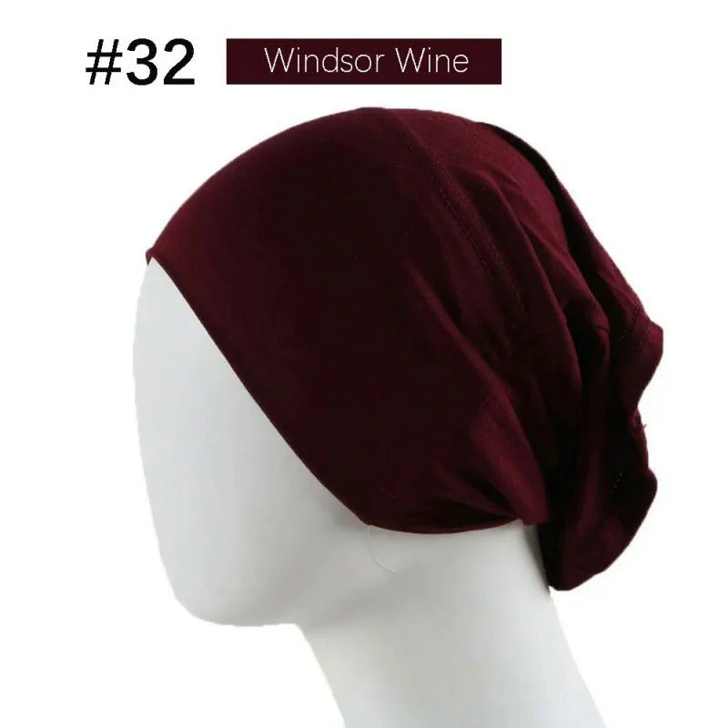 Modal Under Cap Hijab | Stretchy Tube Bonnet(MH198) - Image 38