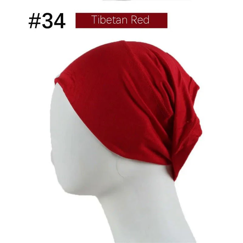 Modal Under Cap Hijab | Stretchy Tube Bonnet(MH198) - Image 40
