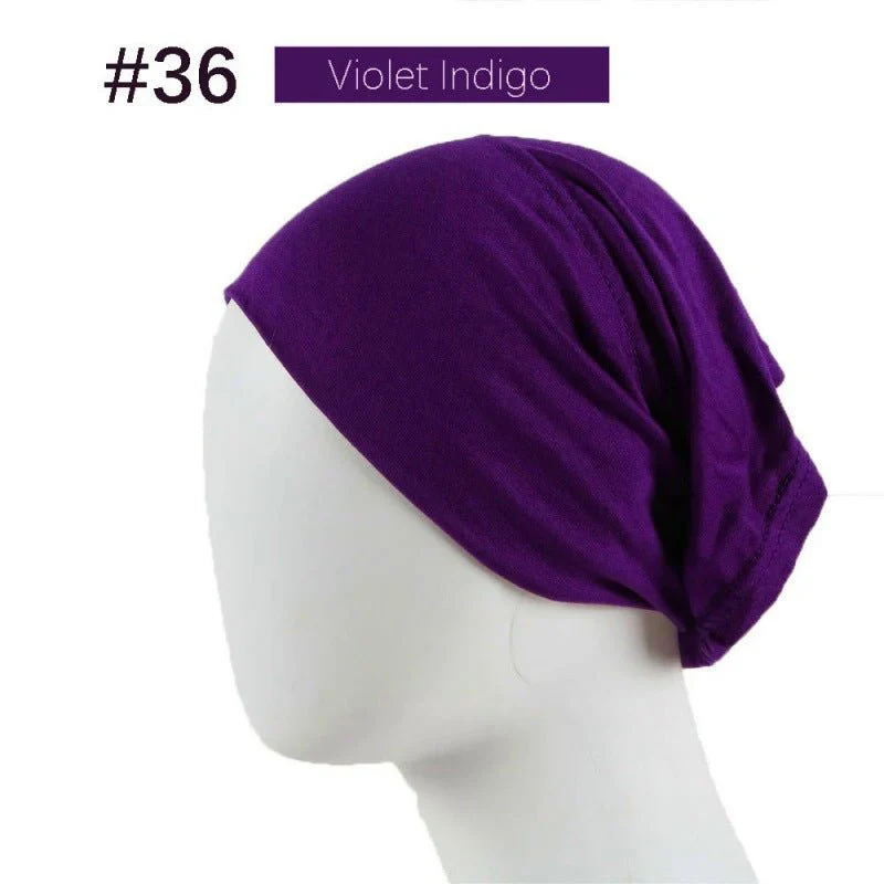 Modal Under Cap Hijab | Stretchy Tube Bonnet(MH198) - Image 41
