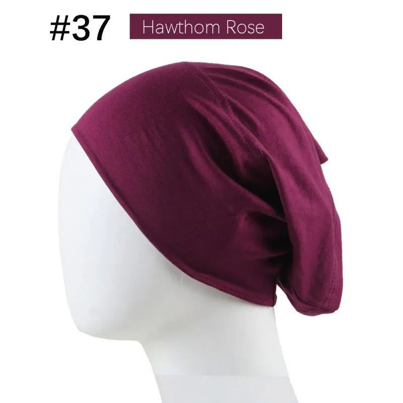 Modal Under Cap Hijab | Stretchy Tube Bonnet(MH198) - Image 42