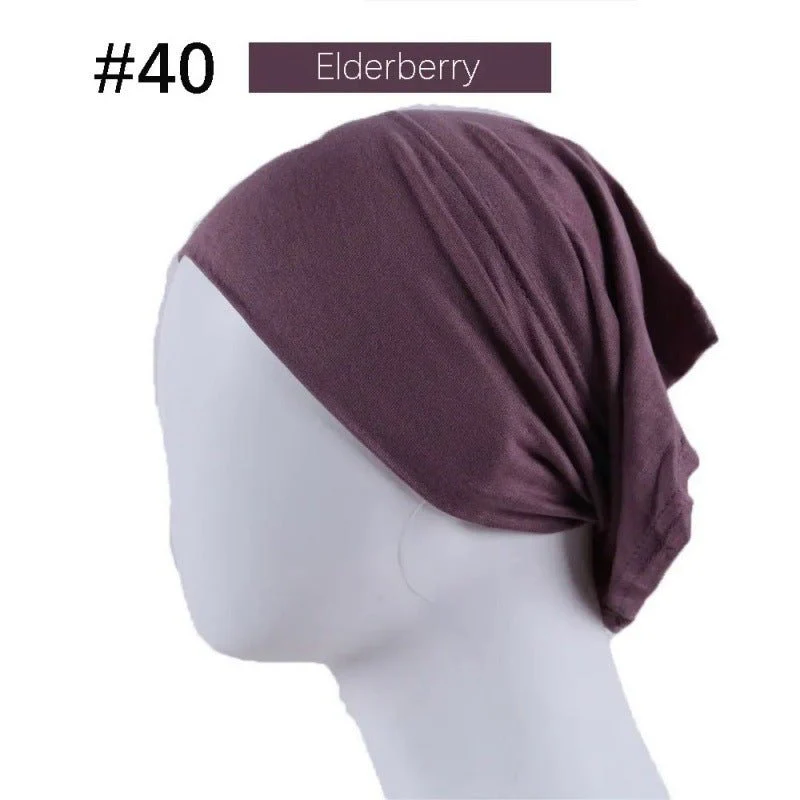 Modal Under Cap Hijab | Stretchy Tube Bonnet(MH198) - Image 45