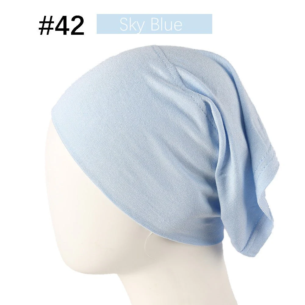Modal Under Cap Hijab | Stretchy Tube Bonnet(MH198) - Image 47