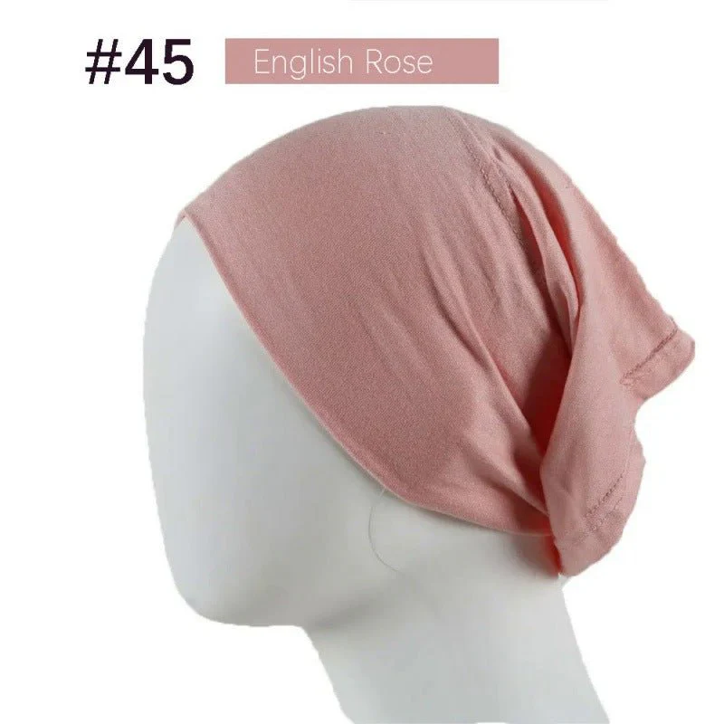 Modal Under Cap Hijab | Stretchy Tube Bonnet(MH198) - Image 50