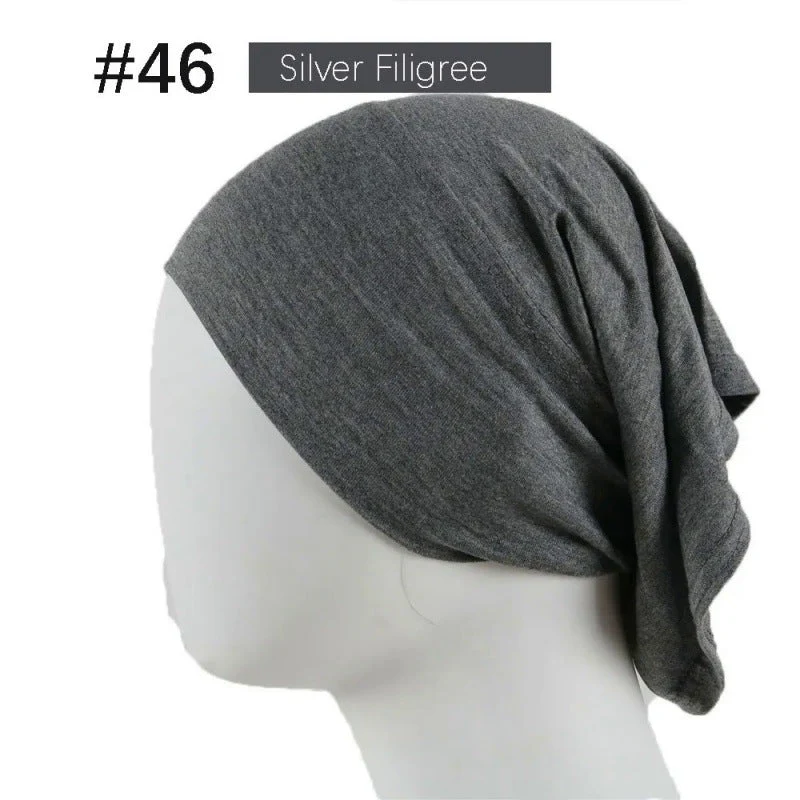 Modal Under Cap Hijab | Stretchy Tube Bonnet(MH198) - Image 51
