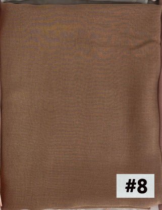 Modern Soft Breathable Hijab | Solid Color Versatile Hijab (MH188) - Image 19