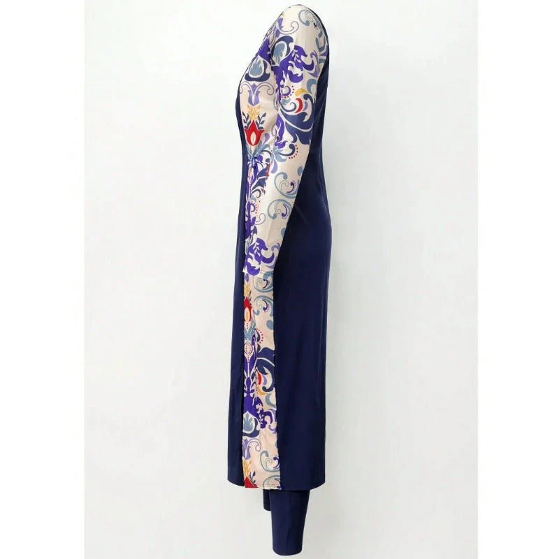 Modest Burkini Swimwear, Modest Swimwear for Muslim Women, Burkini With Hijab (MB018) - Image 4