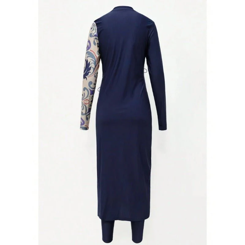 Modest Burkini Swimwear, Modest Swimwear for Muslim Women, Burkini With Hijab (MB018) - Image 5