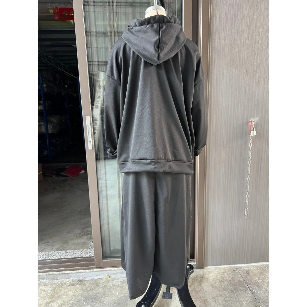 Modest Muslim Casual Wear Hooded Set | Long Sleeve Jacket & Maxi Skirt (MS095) - Image 14