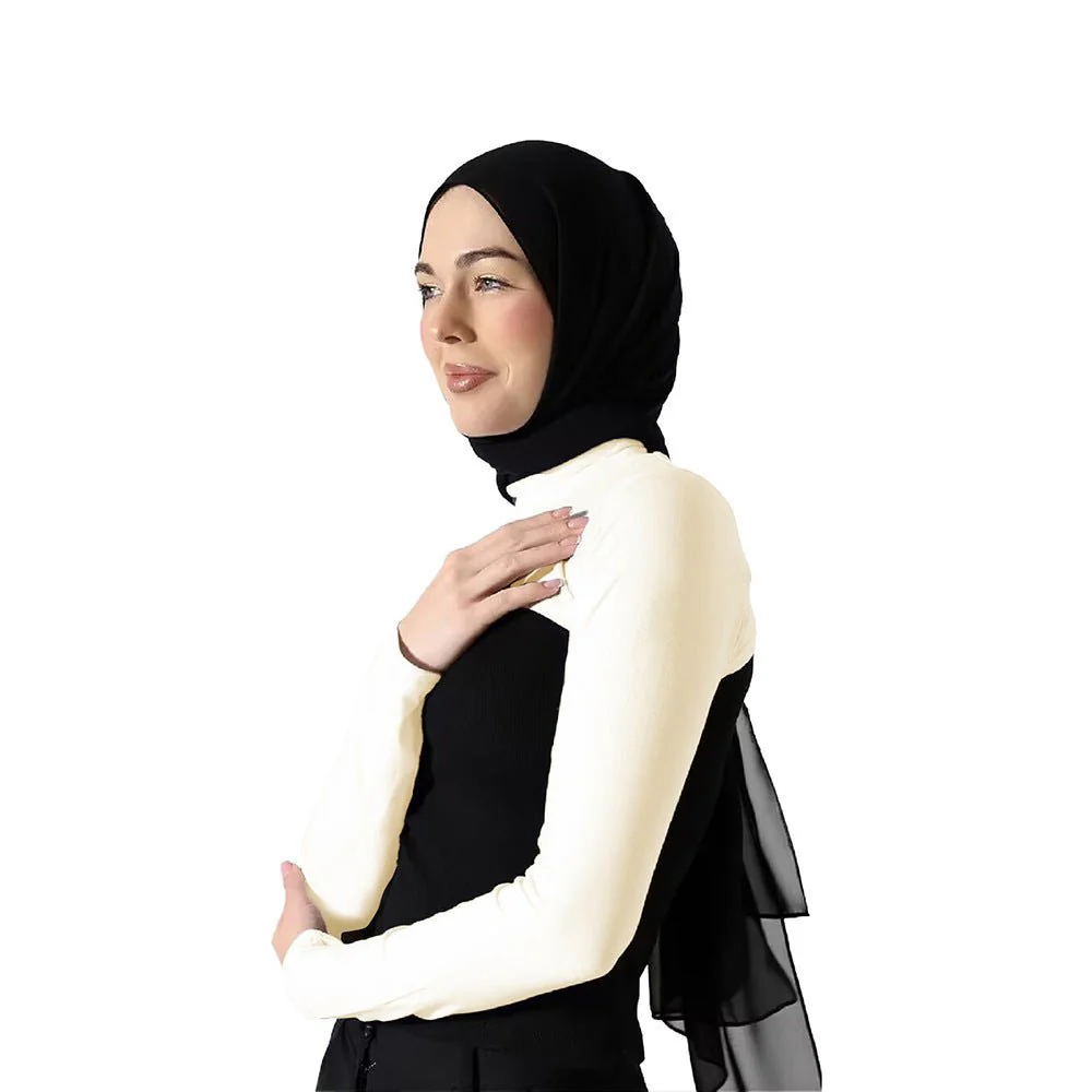 Modest Shoulder-Cover Base Layer Versatile Sleeveless Inner Top with Attached Sleeves | One Size (MAC409) - Image 14