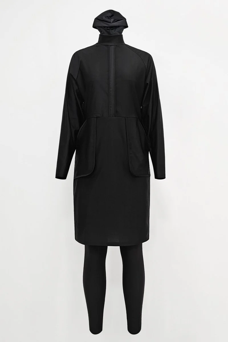 Modest Swimsuit For Muslima, Islamic Burkini Swim Suit, Islamic Swimwear With Hijab (MB021) - Image 7