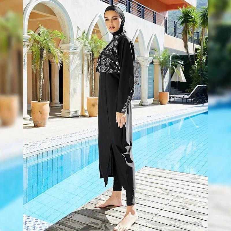 Modest Swimwear Full Coverage, Modest Swimwear Hijab (MB019) - Image 2