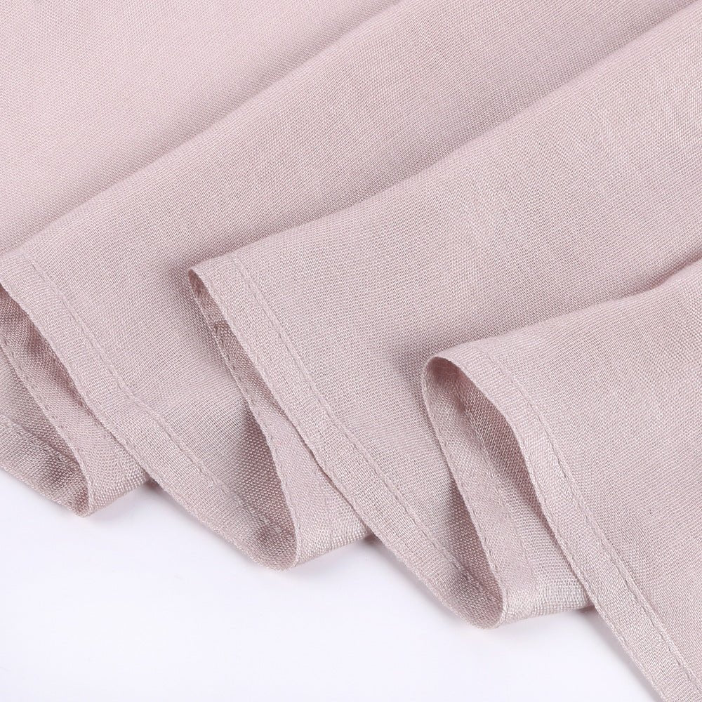 Modesty Pure Color Hijab & Undercap 2-Piece Set (MH174) - Image 5