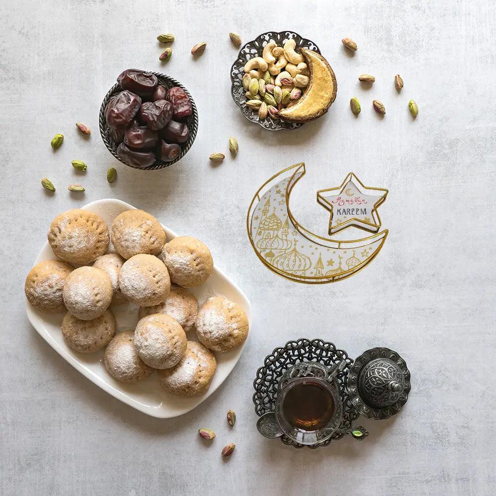 MR029 Ramadan Tray, Iron Festive Moon Tray - Image 3