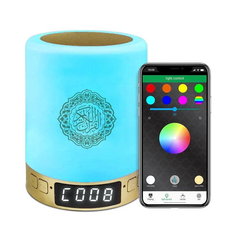 MR031 Bluetooth Quran Speaker Lamp SQ122, Nightlight Smart App Controls Player - Image 3