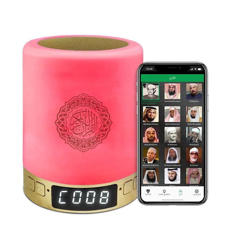 MR031 Bluetooth Quran Speaker Lamp SQ122, Nightlight Smart App Controls Player - Image 6