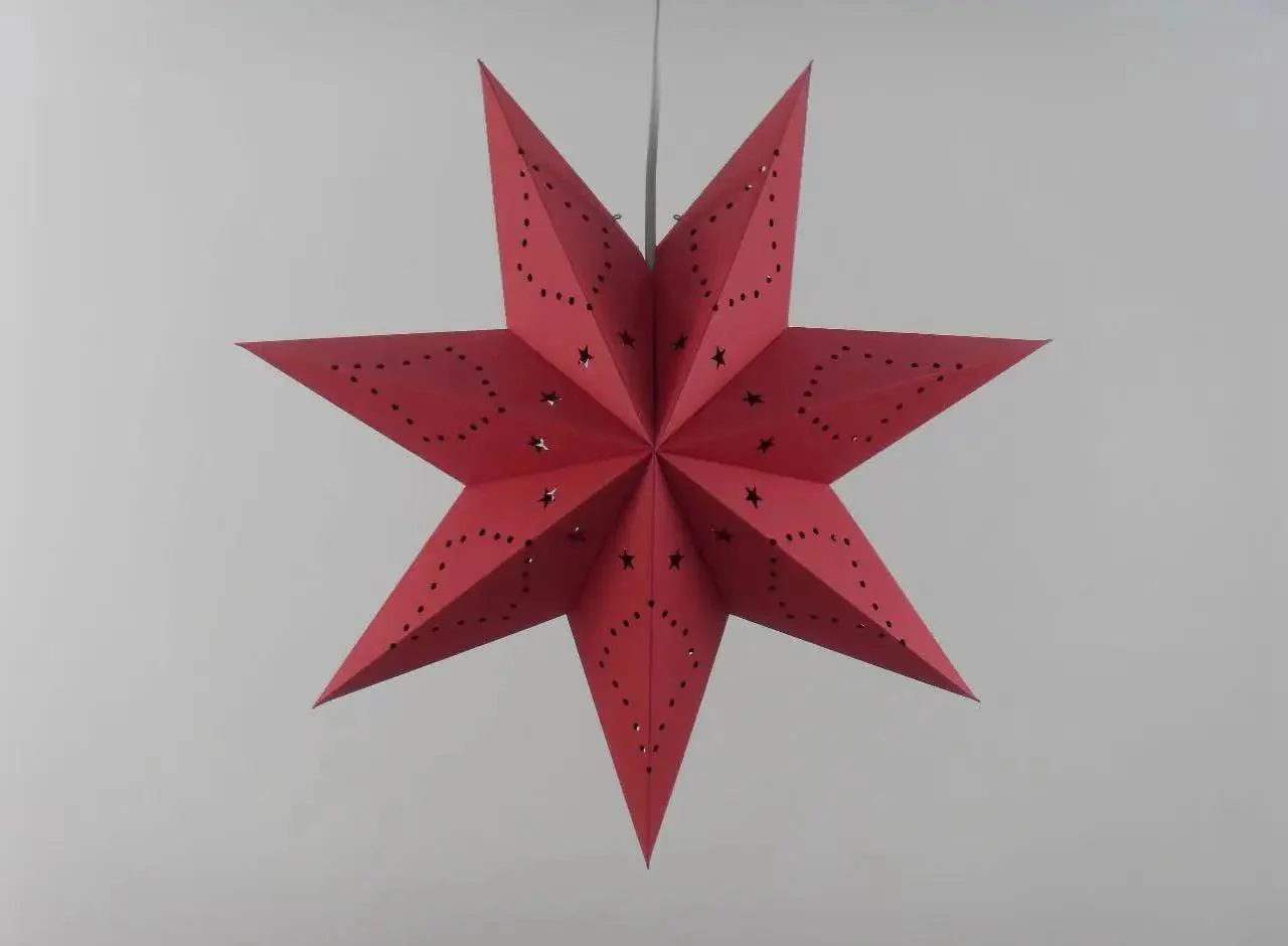 MR035 Hollow Star Hanging, Eid Mubarak Christmas Ramadan Decoration - Image 18