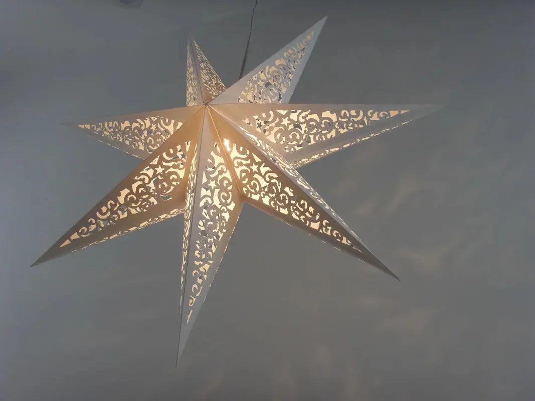 MR035 Hollow Star Hanging, Eid Mubarak Christmas Ramadan Decoration - Image 4