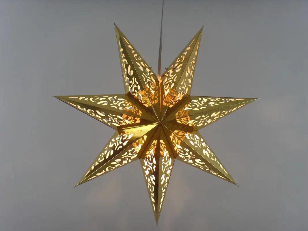 MR035 Hollow Star Hanging, Eid Mubarak Christmas Ramadan Decoration - Image 6