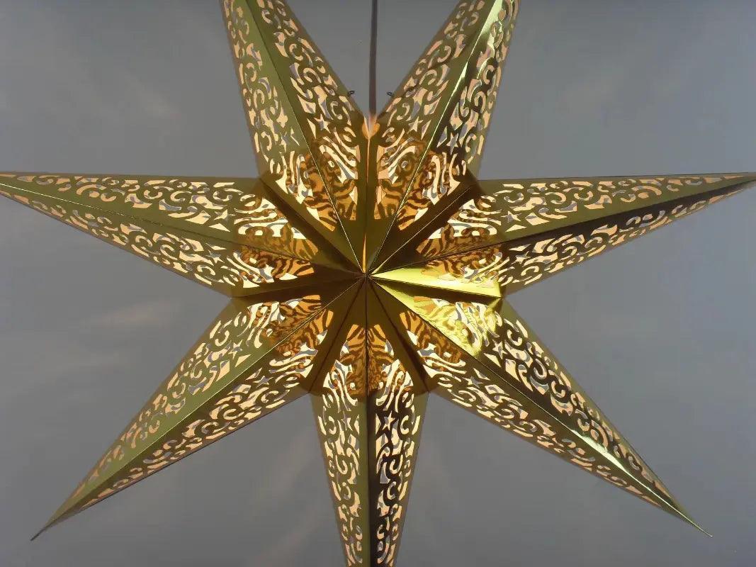 MR035 Hollow Star Hanging, Eid Mubarak Christmas Ramadan Decoration - Image 7